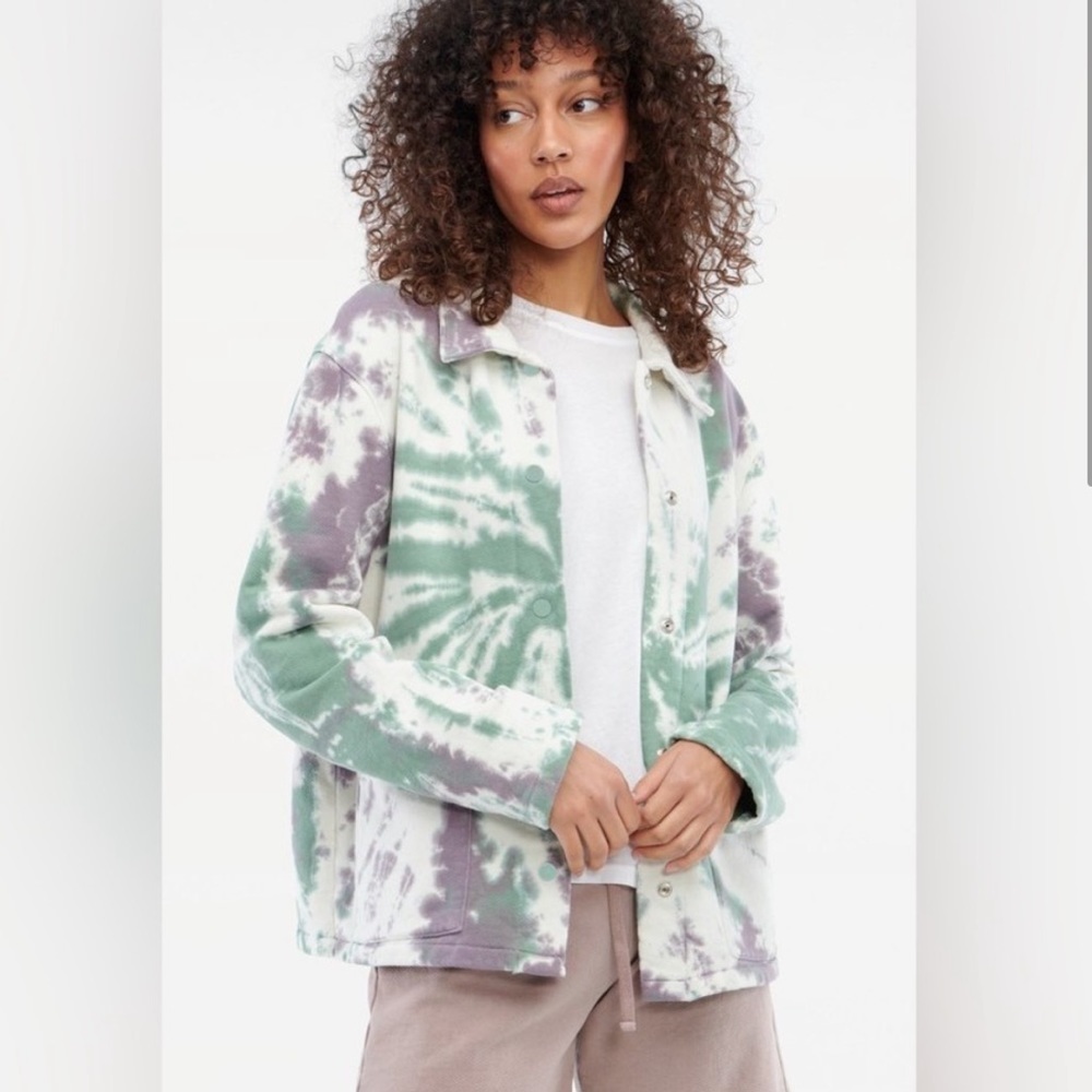 NWT LACAUSA CLOTHING Kismet Jacket - Sugar Plum Swirl, Size Large - Picture 3 of 7
